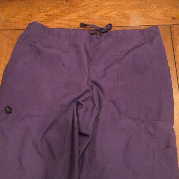 QQCherry purple scrub pants uniform medium - Picture 4 of 7